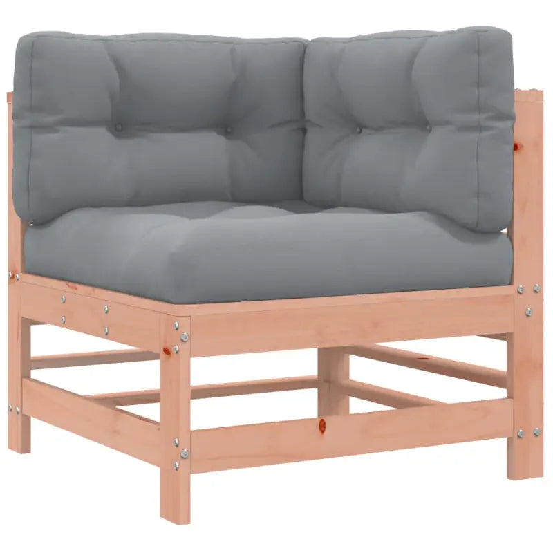Massief Douglashout Tuin Lounge Set met Zachte Kussens - Tuinsets
