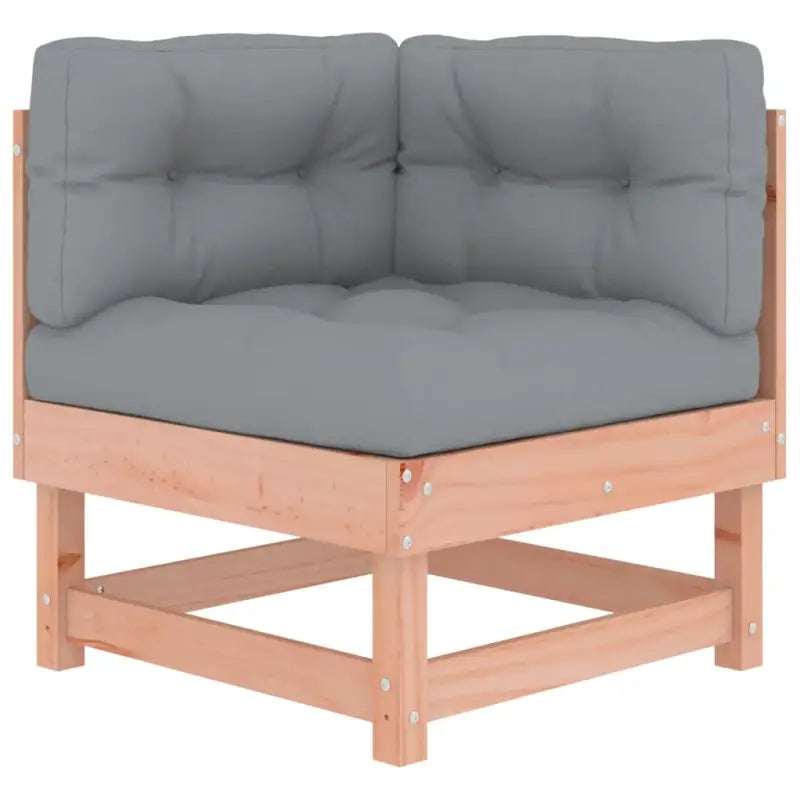 Massief Douglashout tuin loungeset met zachte kussens en gelakt ontwerp - Tuinsets