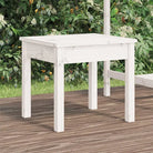 Massief Douglashout Tuinbank met Gelat ontwerp voor buitengebruik - Wit grenenhout / 50 x 44 x 45 cm / 1 - Tuinbanken