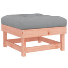 Massief Douglashout tuinset met loungeset en voetenbank of salontafel - Tuinsets