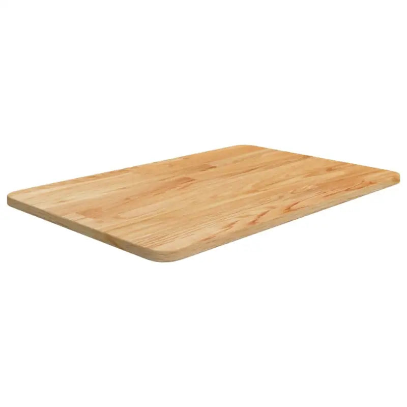 Massief eikenhout wastafelblad voor een natuurlijke renovatie - Lichtbruin / 60 x 40 x 1.5 cm - Aanrechtbladen