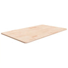 Massief eikenhout wastafelblad voor een natuurlijke renovatie - Naturel / 100 x 60 x 1.5 cm - Aanrechtbladen