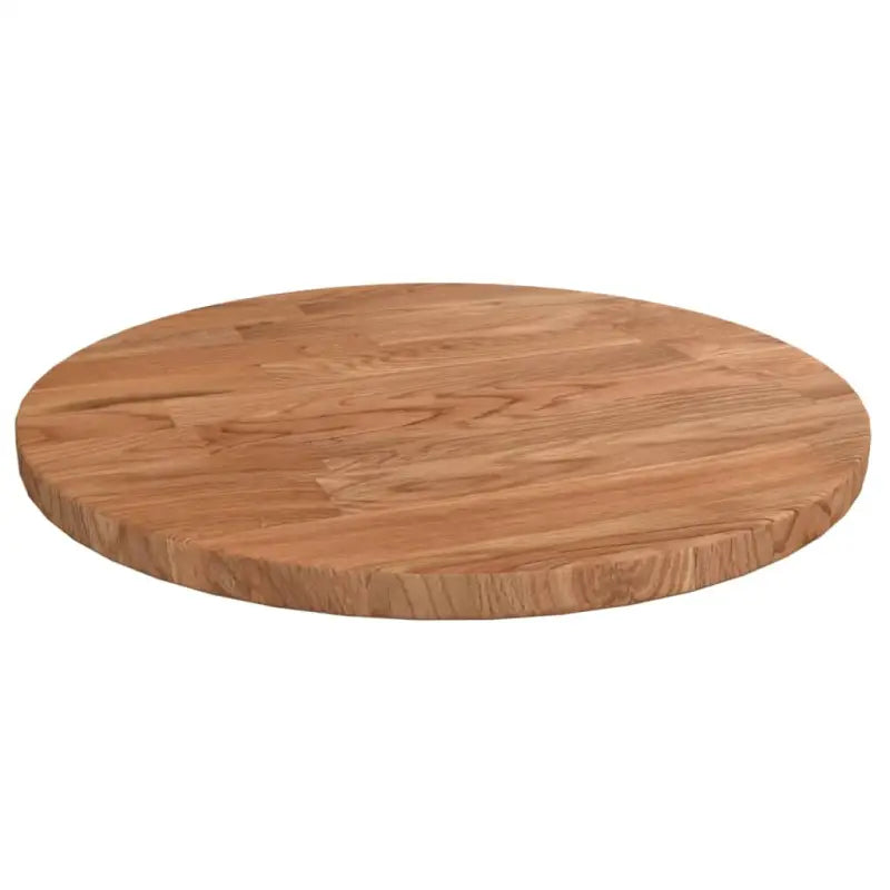 Massief eikenhouten houten en ronde tafelbladen voor thuis en horeca - Lichtbruin / Ø 30 x 1.5 cm / 1 - Tafelbladen