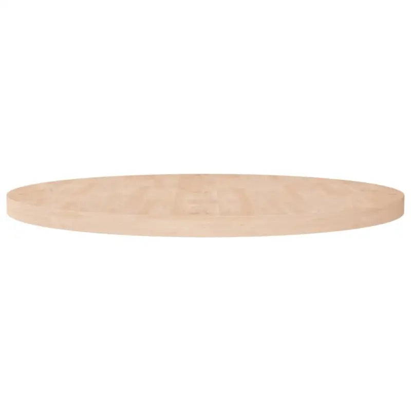 Massief eikenhouten houten en ronde tafelbladen voor thuis en horeca - Naturel / Ø 90 x 4 cm / 1 - Tafelbladen