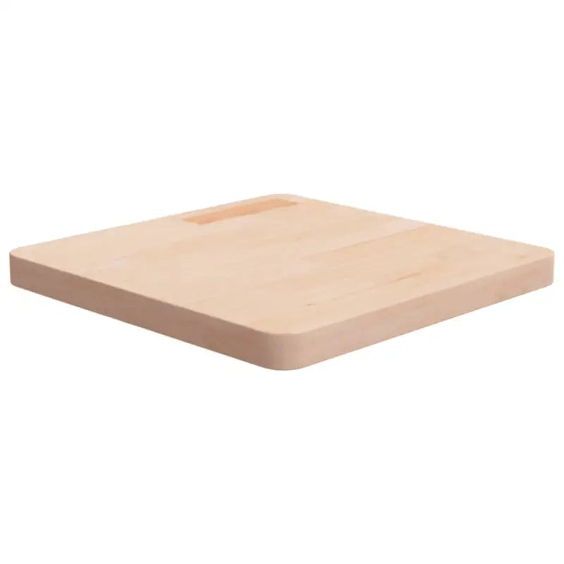 Massief eikenhouten houten vierkante tafelblad voor thuis en horeca - Naturel / 50 x 50 x 4 cm / 1 - Tafelbladen