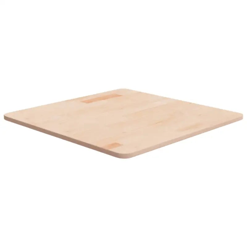 Massief eikenhouten houten vierkante tafelblad voor thuis en horeca - Naturel / 60 x 60 x 1.5 cm / 1 - Tafelbladen