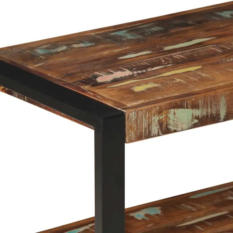 Massief gerecycled hout wandplanken voor extra opbergruimte en organisatie - Wandplanken