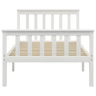 Massief grenenhout bed met multiplex lattenbodem voor moderne slaapkamers - Bedden & bedframes