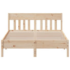 Massief Grenenhout Bedframe met Multiplex Lattenbodem voor Uitstekende Ondersteuning - Bedden & bedframes