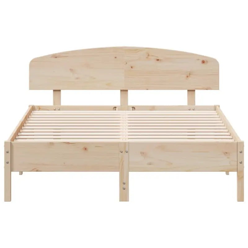 Massief Grenenhout Bedframe met Uitstekende Ondersteuning - Bedden & bedframes