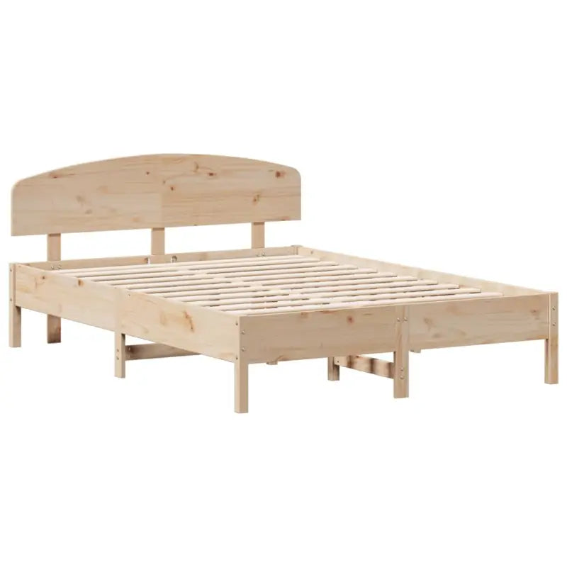 Massief Grenenhout Bedframe met Uitstekende Ondersteuning - Bedden & bedframes
