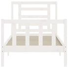 Massief grenenhout bedframe voor een goede nachtrust en natuurlijke uitstraling - Bedden & bedframes