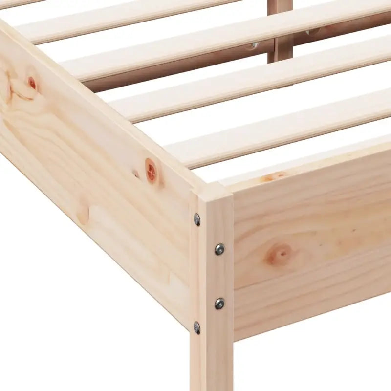 Massief grenenhout bedframe voor een moderne slaapkamer en uitstekende ondersteuning - Bedden & bedframes