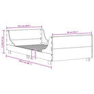 Massief grenenhout bedframe voor een moderne slaapkamer uitstraling - Bedden & bedframes