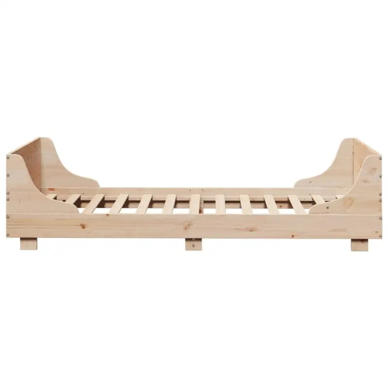 Massief grenenhout bedframe voor een moderne slaapkamer uitstraling - Bedden & bedframes