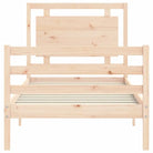 Massief grenenhout bedframe voor een natuurlijke en comfortabele slaapkamer - Bedden & bedframes
