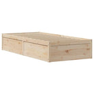Massief grenenhout bedframe voor een natuurlijke en comfortabele slaapkamer - Bedden & bedframes