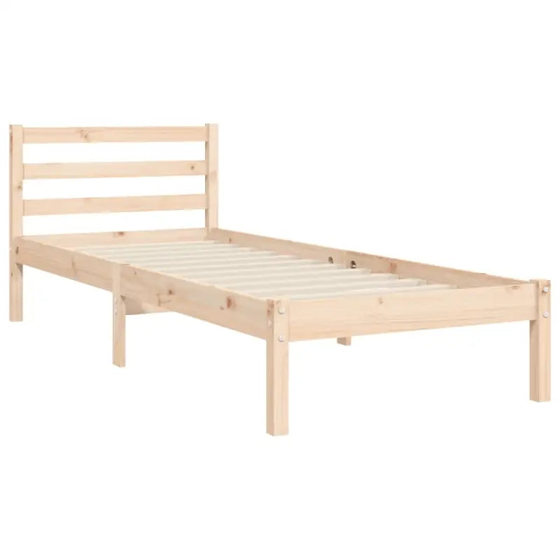 Massief Grenenhout Bedframe voor een Natuurlijke en Decoratieve Slaapkamer - Bedden & bedframes
