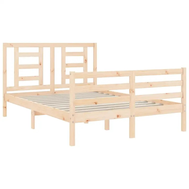 Massief Grenenhout Bedframe voor een Natuurlijke en Decoratieve Slaapkamer - Bedden & bedframes