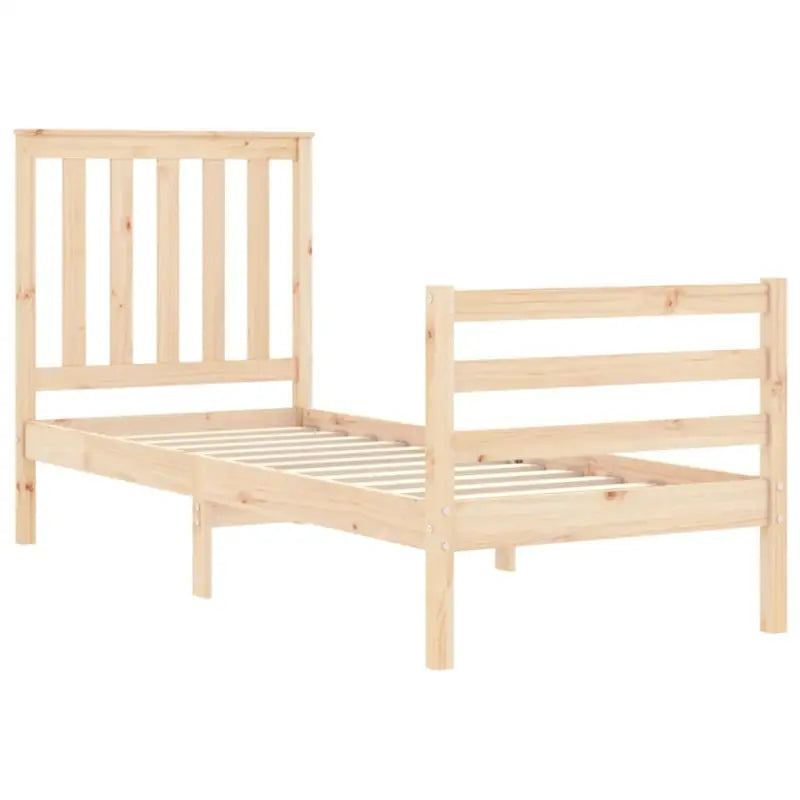 Massief Grenenhout Bedframe voor een Natuurlijke en Decoratieve Slaapkamer - Bedden & bedframes