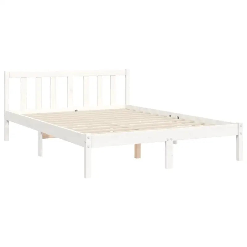Massief Grenenhout Bedframe voor Een Natuurlijke en Decoratieve Slaapruimte - Bedden & bedframes
