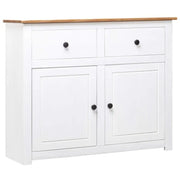 Massief Grenenhout Dressoir met Rustiek en Trendy Design - Dressoirs & buffetkasten