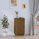 Massief Grenenhout Dressoir voor een natuurlijke en praktische kameropberging - Honingbruin / 1 - Dressoirs &