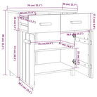 Massief grenenhout dressoir voor een stijlvolle en praktische inrichting - Dressoirs & buffetkasten