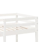 Massief Grenenhout Hoogslaper met Bureau Ideale Keuze voor Beperkte Ruimte - Bedden & bedframes