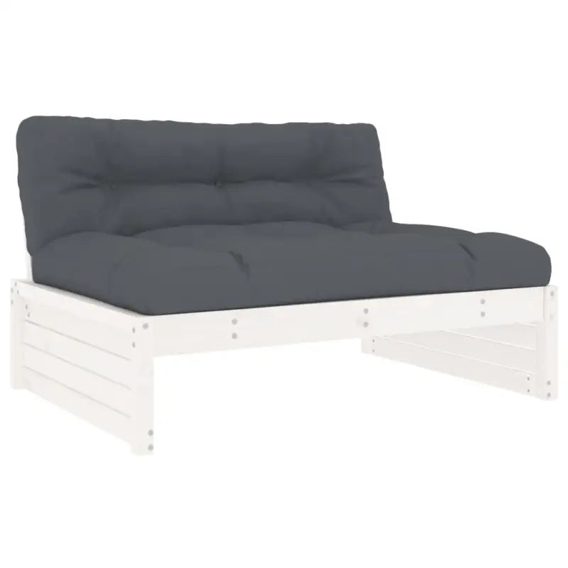 Massief Grenenhout Loungeset voor in de tuin met zachte kussens - Tuinsets