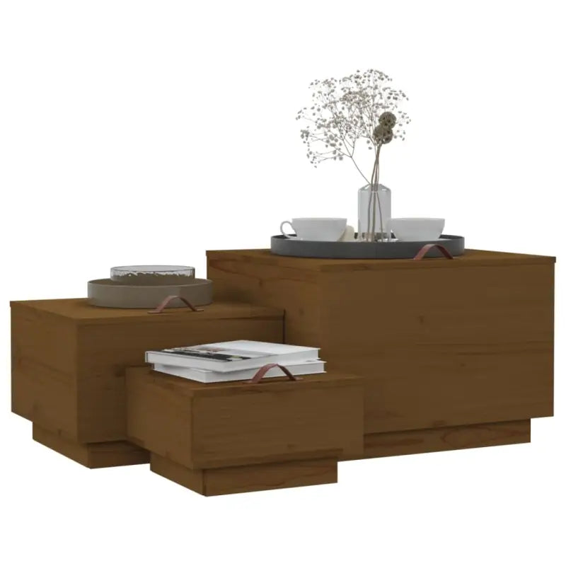 Massief grenenhout opbergboxen voor grote en kleine opbergboxen - Opbergkasten & lockerkasten