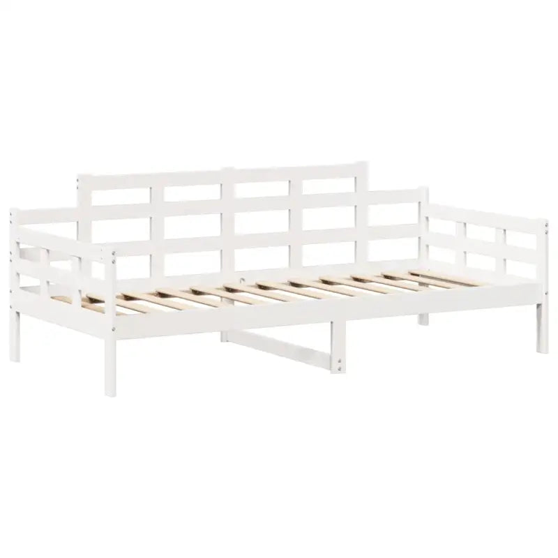 Massief Grenenhout Slaapbank en Bank in Wit voor Slaapkamer en Woonkamer - Bedden & bedframes