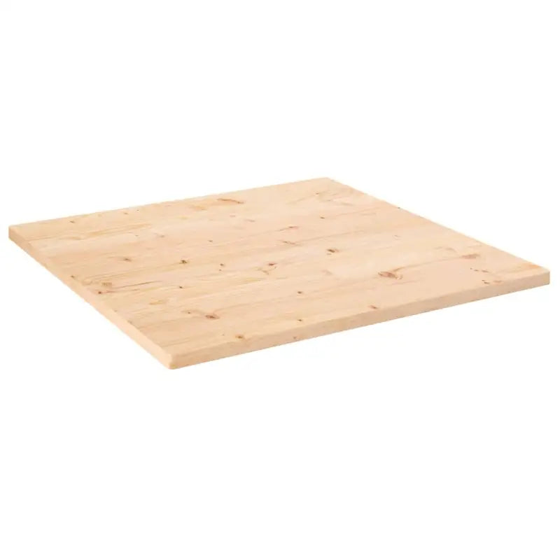 Massief Grenenhout Tafelblad voor thuis en horeca opknapbeurt - Naturel / 80 x 80 x 2.5 cm / 1 - Tafelbladen