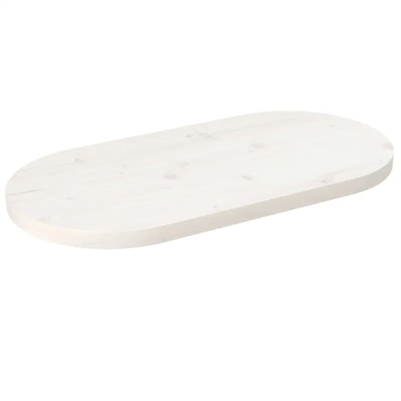 Massief Grenenhout Tafelbladen voor thuis en horecagelegenheden - Wit / 80 x 40 x 2.5 cm / 1 - Tafelbladen