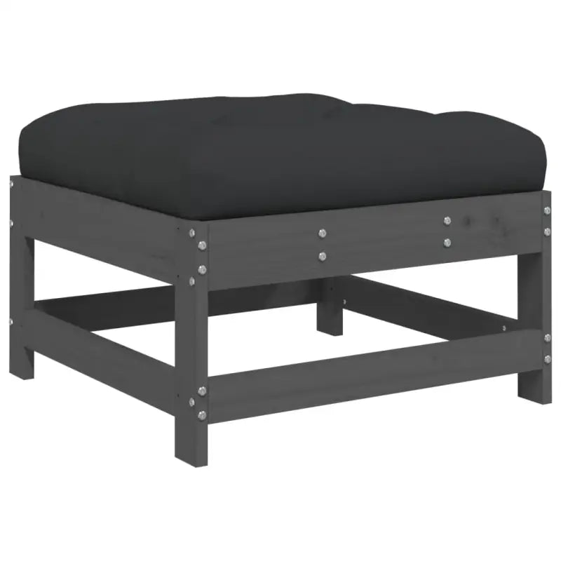 Massief Grenenhout Tuinloungeset met Zachte Kussens voor Buitenplezier - Tuinsets