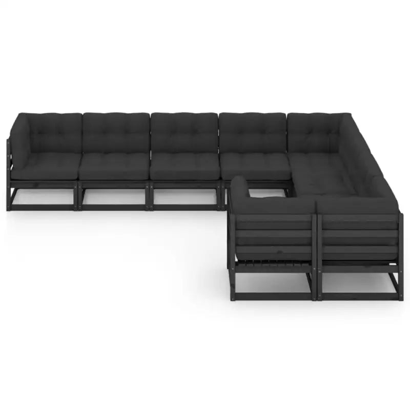 Massief grenenhout tuinset voor ontspannen buitenmomenten - Tuinsets