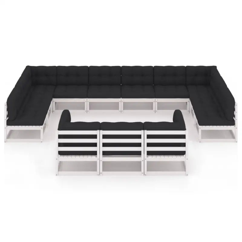 Massief grenenhout tuinset voor ontspanning en gezelligheid in de tuin - Tuinsets