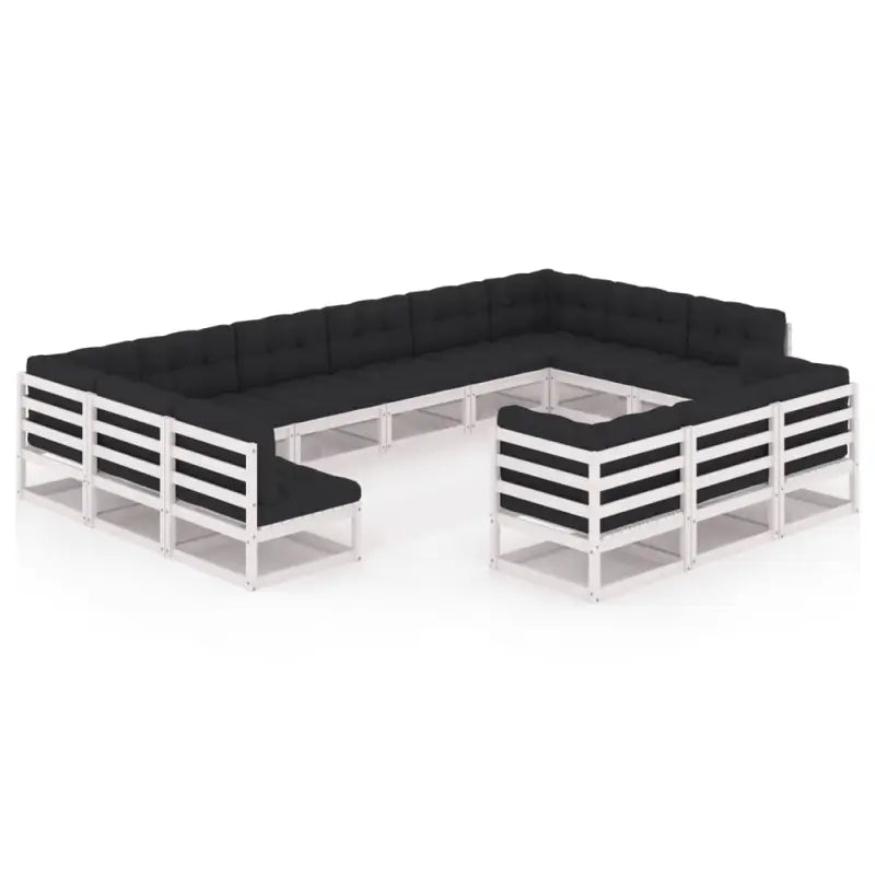 Massief grenenhout tuinset voor ontspanning en gezelligheid in de tuin - Tuinsets