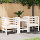 Massief grenenhout tuinstoelen voor gezellige tuin of terras leestijd - Tuinstoelen