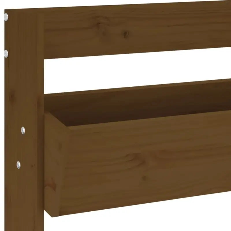Massief grenenhout verticale muurplantbak voor tuin en balkon - Bloempotten & plantenbakken