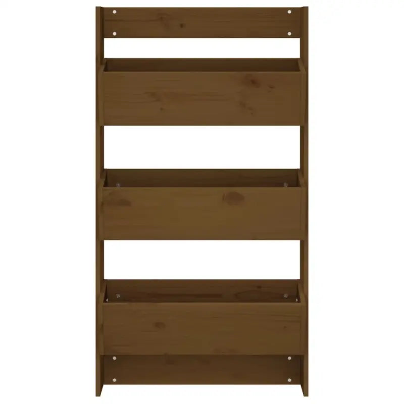 Massief grenenhout verticale muurplantbak voor tuin en balkon - Bloempotten & plantenbakken