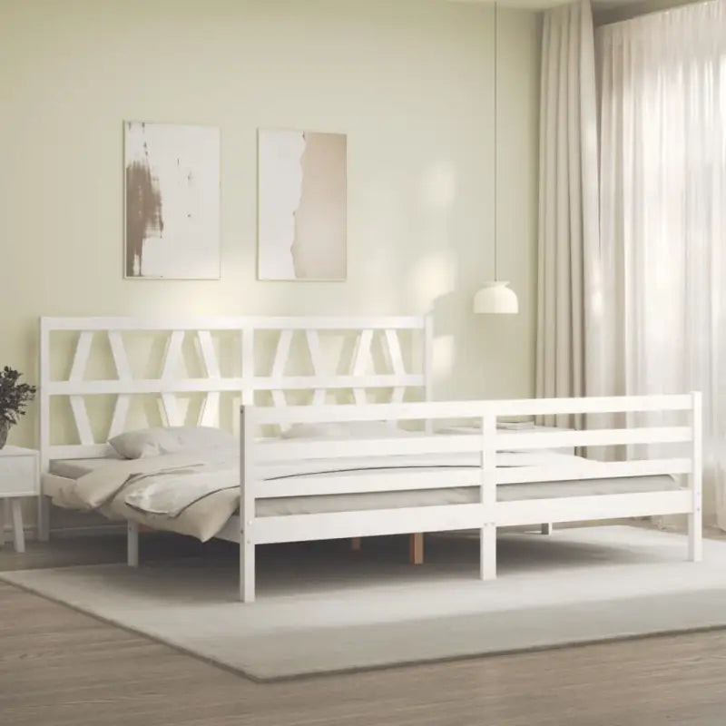 Massief grenenhouten bedframe voor comfortabele nachtrust - Bedden & bedframes