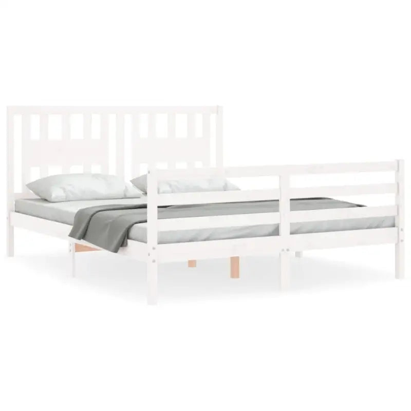 Massief Grenenhouten Bedframe voor Een Comfortabele Nacht Slapen - Bedden & bedframes