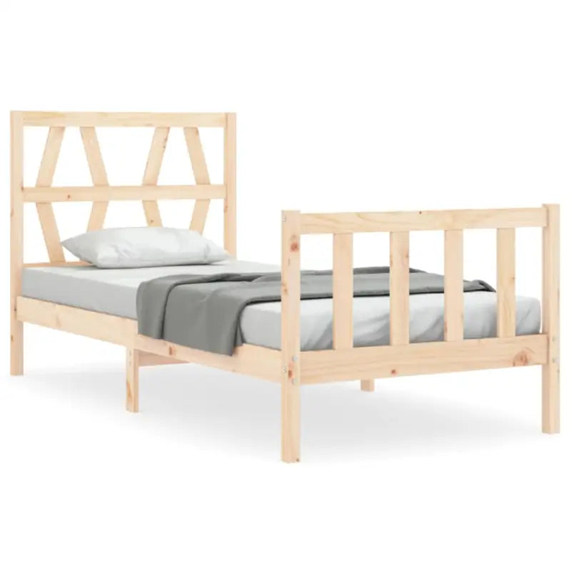 Massief Grenenhouten Bedframe voor een Goede Nachtrust - Bedden & bedframes