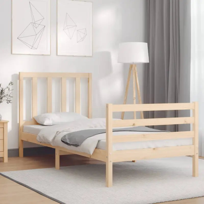 Massief grenenhouten bedframe voor een goede nachtrust - Bedden & bedframes