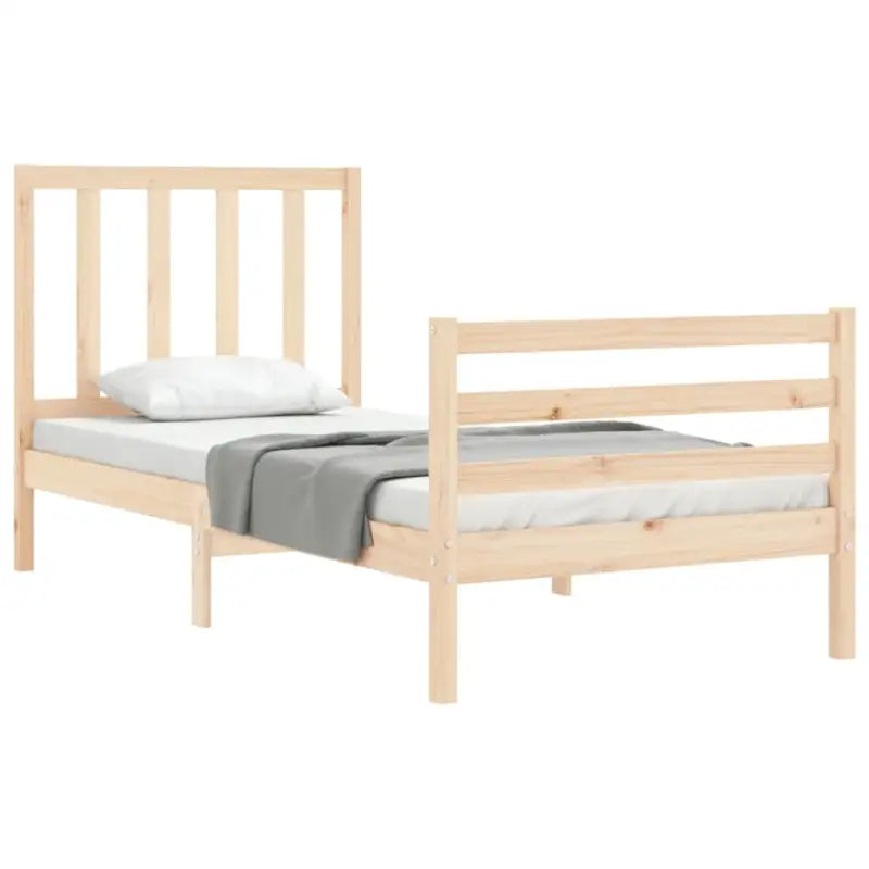Massief grenenhouten bedframe voor een goede nachtrust - Bedden & bedframes