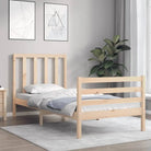 Massief grenenhouten bedframe voor een goede nachtrust en natuurlijk interieur - Bedden & bedframes