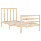 Massief grenenhouten bedframe voor een goede nachtrust en natuurlijk interieur - Bedden & bedframes
