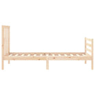 Massief grenenhouten bedframe voor een goede nachtrust en natuurlijk interieur - Bedden & bedframes