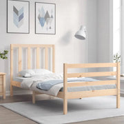 Massief grenenhouten bedframe voor een goede nachtrust en natuurlijk interieur - Bedden & bedframes